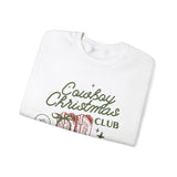 Cowboy Christmas Crewneck Sweatshirt (Custom Text)