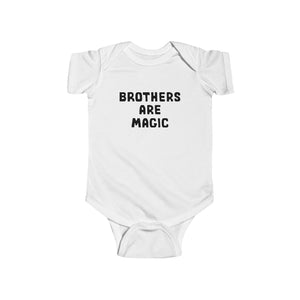 Brothers Are Magic Baby Bodysuit