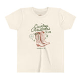 Cowboy Christmas Kids Tee (Custom Text)