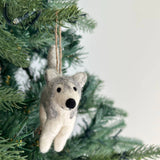 Felt Ornament - Husky