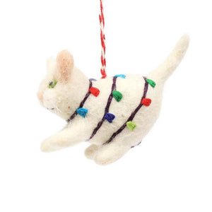 Holiday Cat Ornament