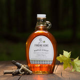 100% Certified Organic Maple Syrup - 12 oz Decorative Glass