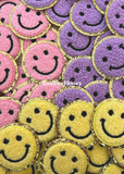 Smiley Chenille Patch