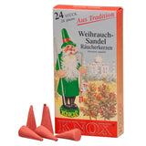 Sandal Scent German Incense Cones