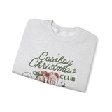 Cowboy Christmas Crewneck Sweatshirt (Custom Text)