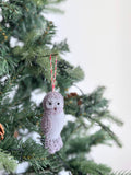 Hand-Stitched Owl Ornament