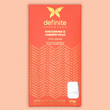 Definite Vegan Milk Chocolate Bar w/ Macadamia Nuts 57%