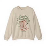 Cowboy Christmas Crewneck Sweatshirt (Custom Text)