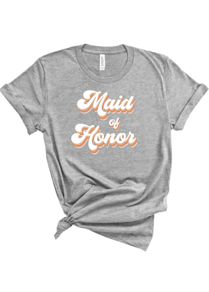 Maid of Honor Retro Tee