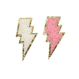 Lightening Chenille Patch