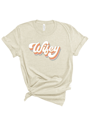 Wifey Retro Tee