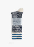 Nautical Turn Collection - Oceanside Navy Socks