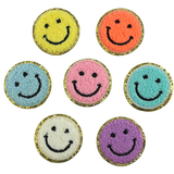 Smiley Chenille Patch