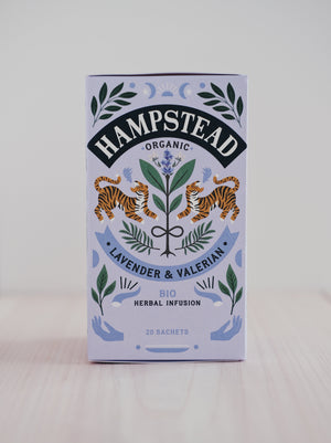 Hampstead Organic Lavender & Valerian Tea - 20 Teabags