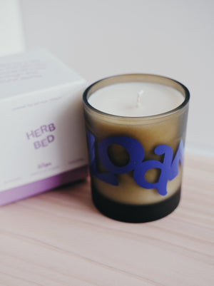 Herb Bed Candle