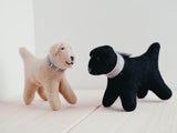 Hand Felted Black Labrador