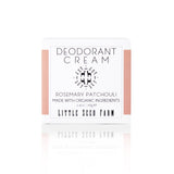 Rosemary Patchouli Deodorant Cream