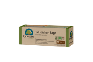 13 Gallon Certfied Compostable Tall Kitchen Bags