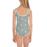 Toddler Smiley Seafoam Swimsuit