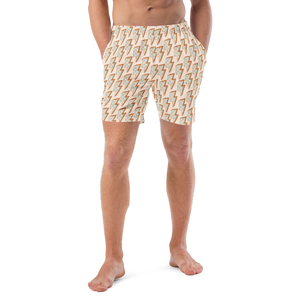 Checkered Bolt Mens Trunks