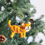 Felt Tiger Ornament