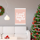 Love You Most Poster