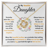 Beautiful Daughter | Love Knot Necklace - AlexEcomStore