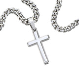 Boyfriend | Cuban/Cross Necklace