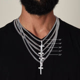 Boyfriend | Cuban/Cross Necklace