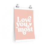 Love You Most Poster