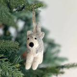 Felt Ornament - Husky