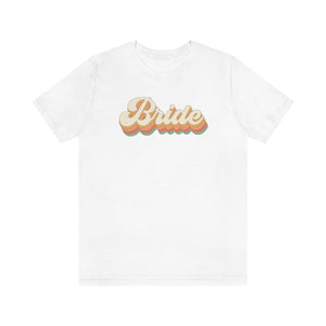 Bride Creme Retro Tee