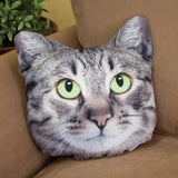 Custom Pet Photo Pillow, Custom Pet Face Pillow, 3D Portrait Pillow