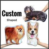 Custom Pet Photo Pillow, Custom Pet Face Pillow, 3D Portrait Pillow