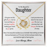 Daughter | Love Knot Necklace - AlexEcomStore