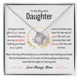 Daughter | Love Knot Necklace - AlexEcomStore