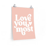 Love You Most Poster