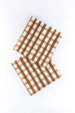 Olive & Vermillion Picnic Napkins