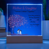 Mom & Daughter | Acrylic LED Night Light Decoration