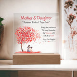 Mom & Daughter | Acrylic LED Night Light Decoration