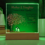 Mom & Daughter | Acrylic LED Night Light Decoration