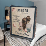 Mom | Heirloom Woven Blanket