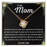 MOM | Love Knot Necklace - AlexEcomStore