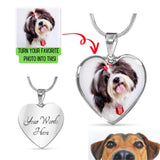 Personalized Photo | Heart Necklace - AlexEcomStore