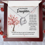 To My Beautiful Daughter | Forever Love Necklace