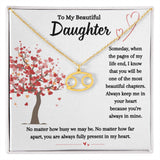 To My Beautiful Daughter | Zodiac Sign Necklace - AlexEcomStore