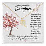 To My Beautiful Daughter | Zodiac Sign Necklace - AlexEcomStore