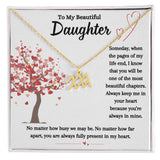 To My Beautiful Daughter | Zodiac Sign Necklace - AlexEcomStore