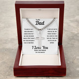 To My Dad | Cuban Chain With Cross