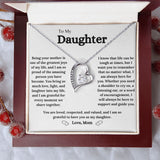 To My Daughter | Forever Love Necklace - AlexEcomStore